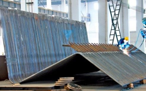 Water Tube Fire Tube Boiler Plant Water Wall In Boiler SA210C Steel High Low Pressure
