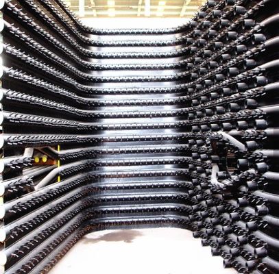 Water Tube Fire Tube Boiler Plant Water Wall In Boiler SA210C Steel High Low Pressure